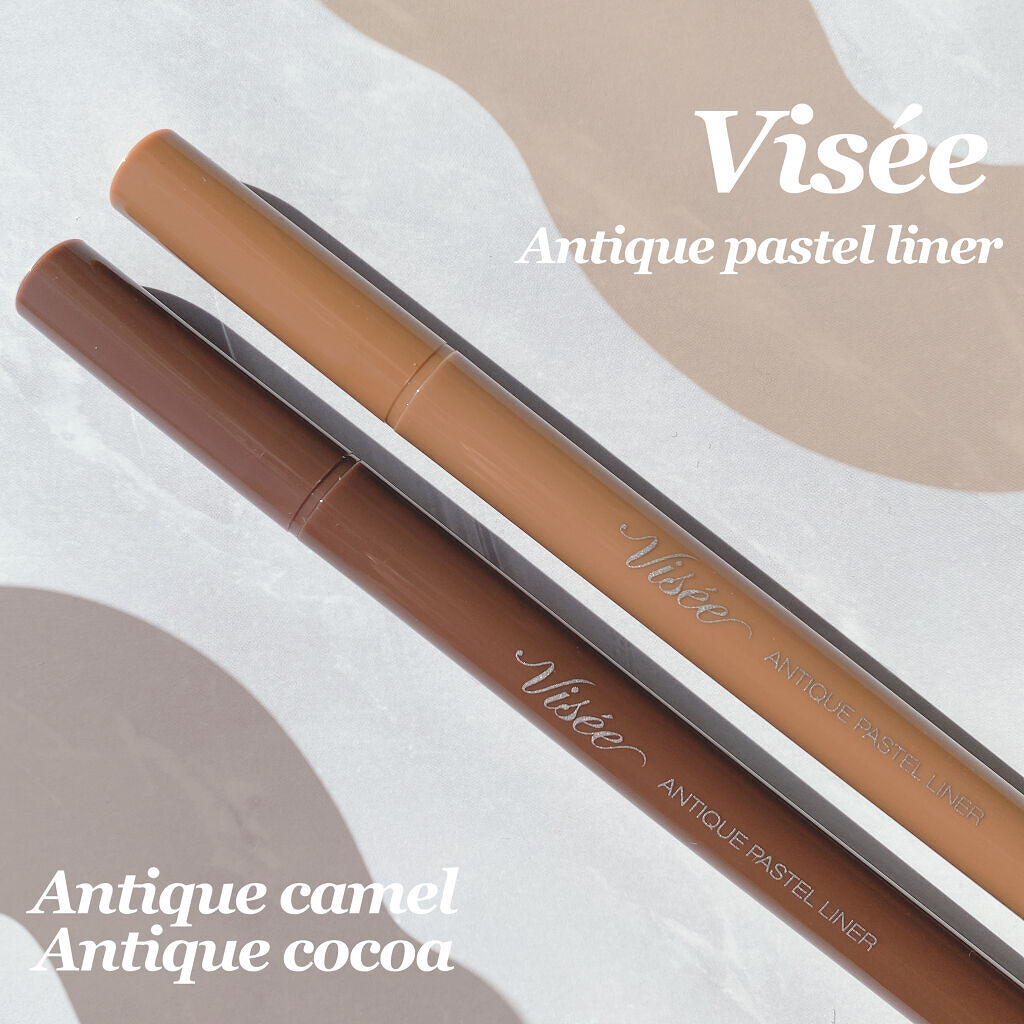 アンティークパステル ライナー/Visée/リキッドアイライナーを使ったクチコミ（1枚目）