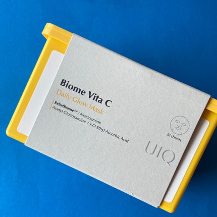 バイオームビタCグローデイリーシートマスク/UIQ/シートマスク・パックを使ったクチコミ(5枚目)