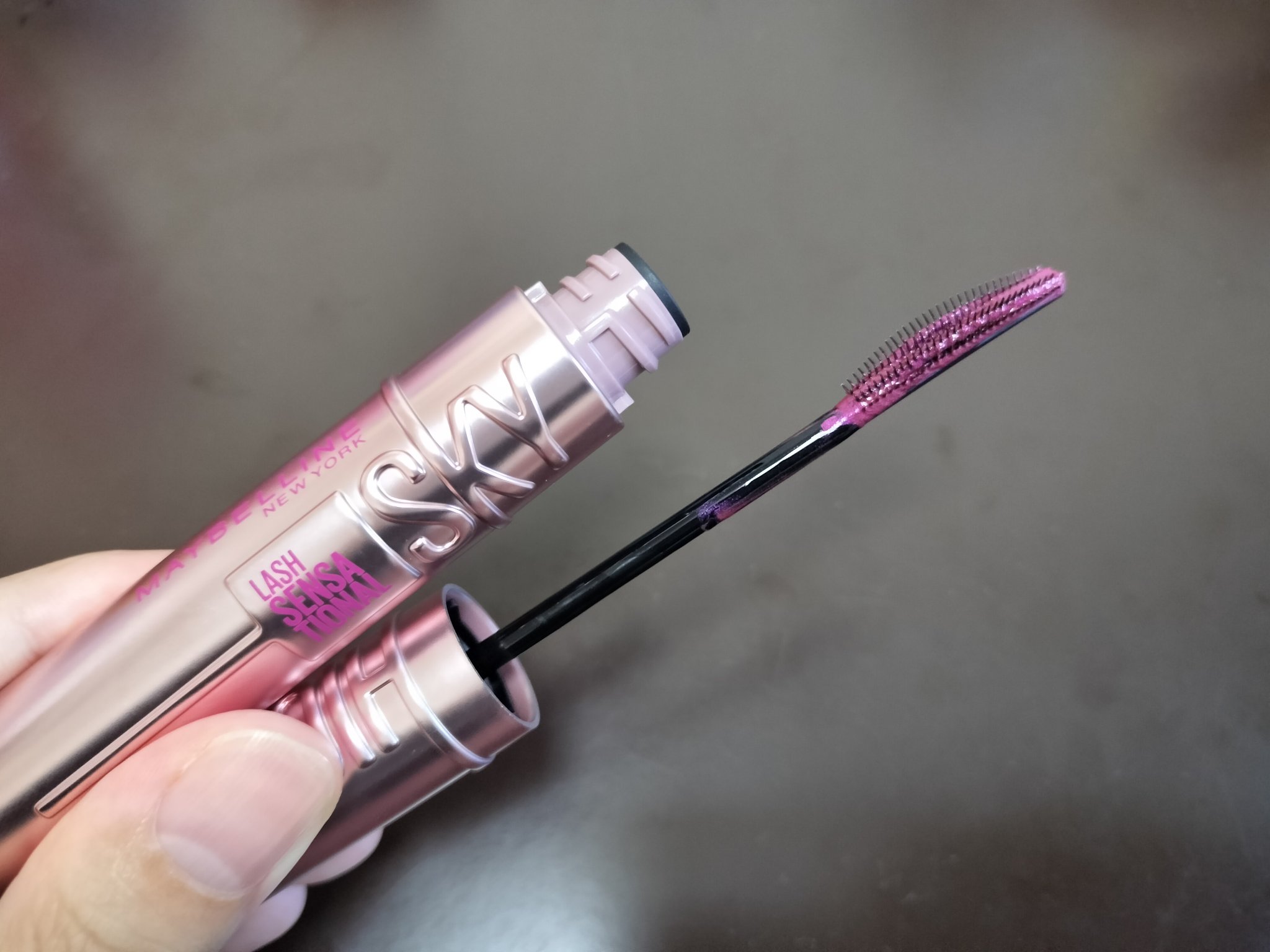 スカイハイ 05 ゆうやみラベンダー/MAYBELLINE NEW YORK/マスカラを使ったクチコミ（3枚目）