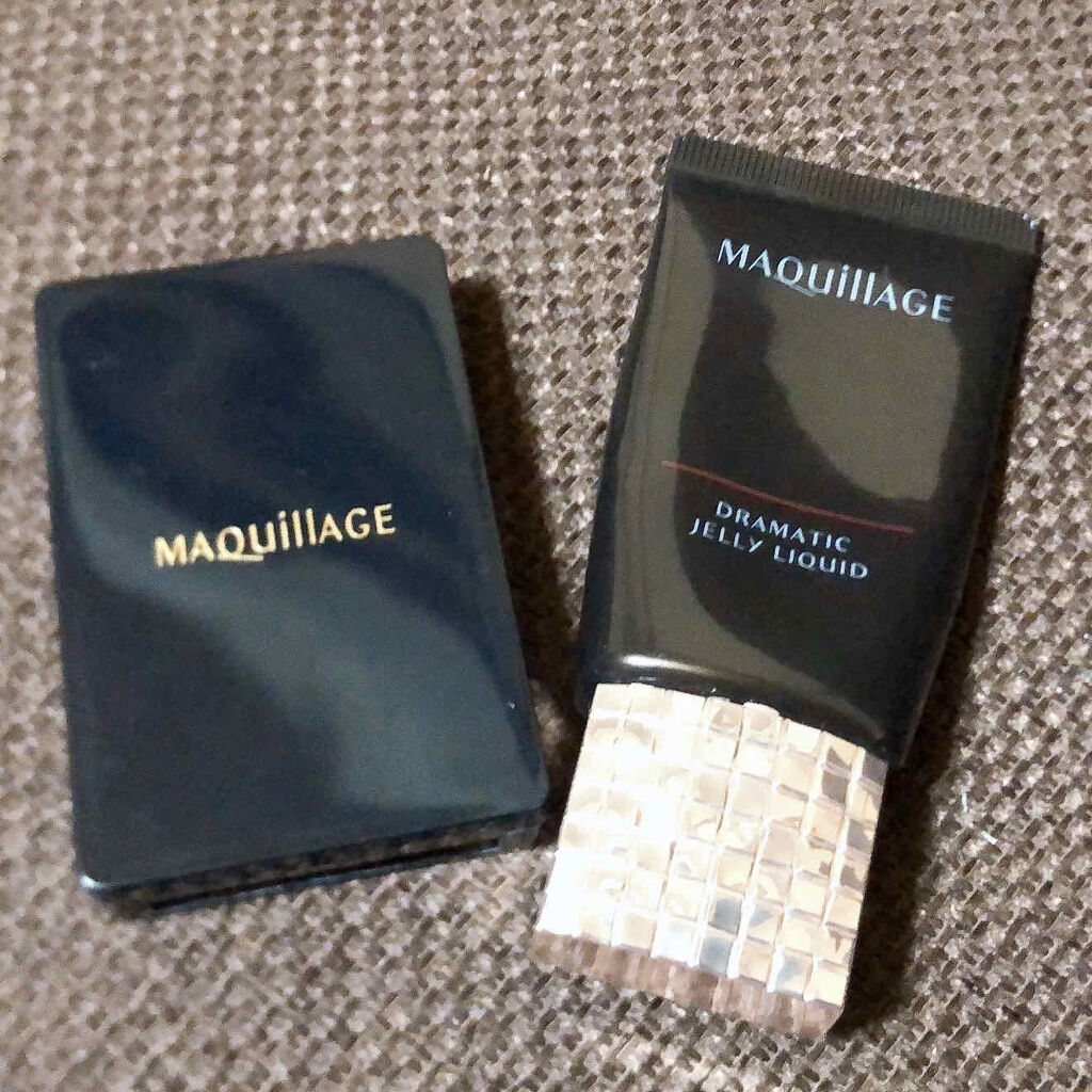 ドラマティックジェリーリキッド/マキアージュ/リキッドファンデーションを使ったクチコミ（1枚目）
