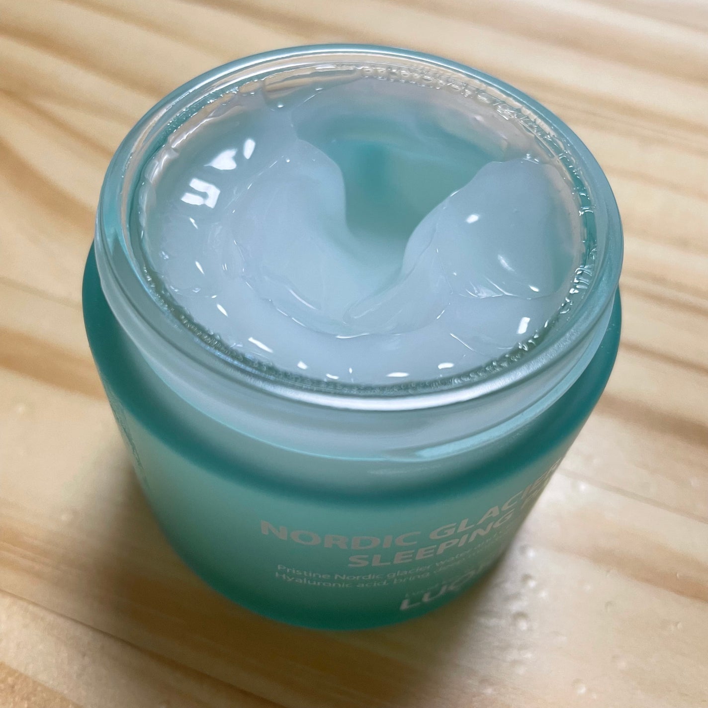 ノルディック氷河水スリーピングパック/LUOKI/フェイスクリームを使ったクチコミ(2枚目)