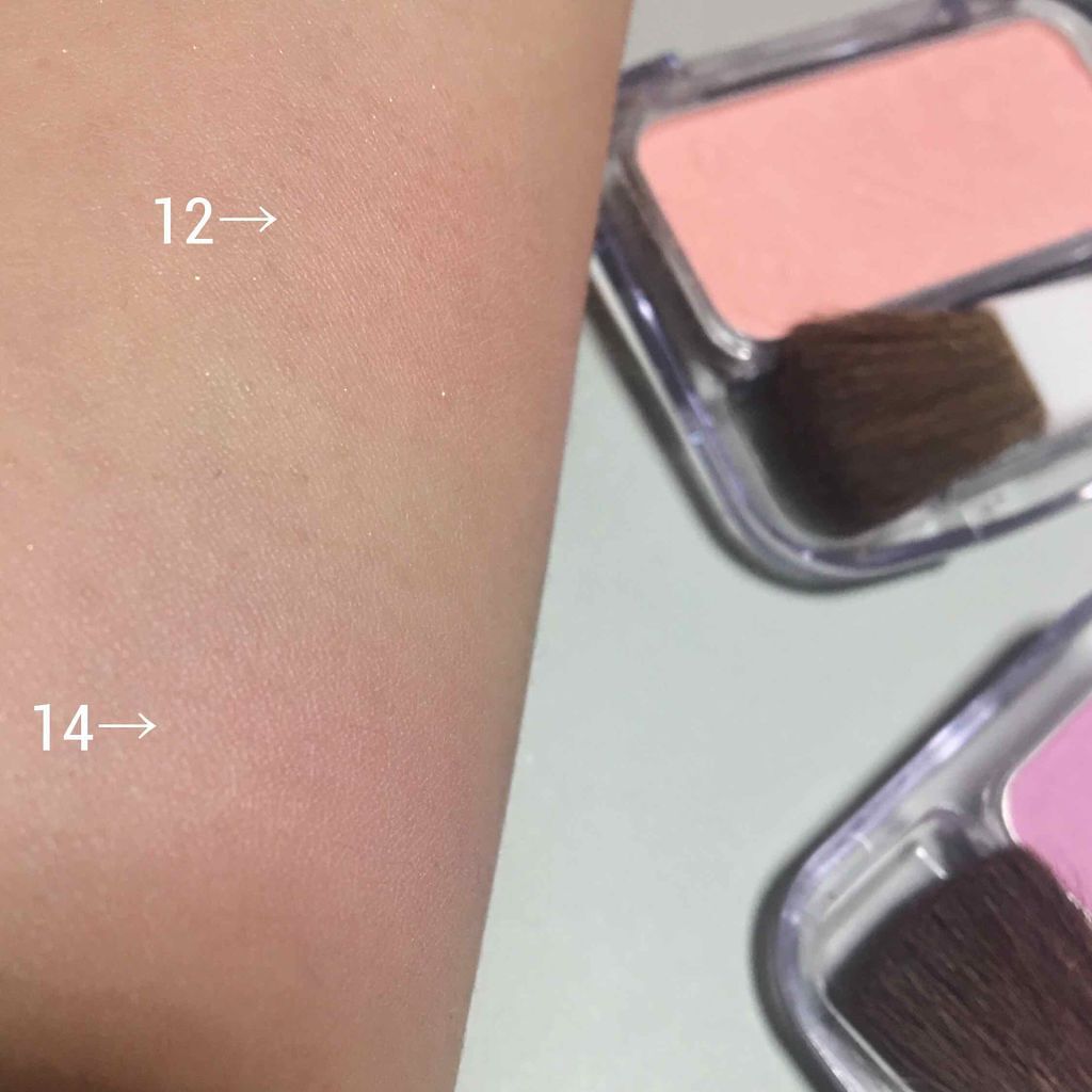 ナチュラル チークN/CEZANNE/パウダーチークを使ったクチコミ(2枚目)