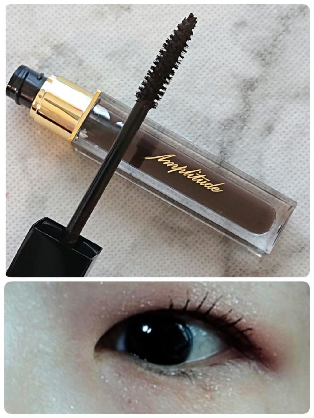 エクストラボリューム カラーマスカラ/Amplitude/マスカラを使ったクチコミ（2枚目）