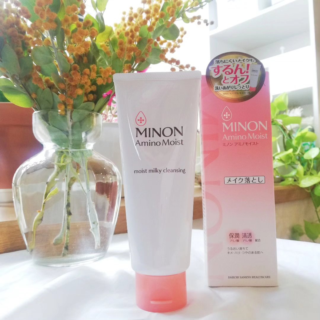 ミノン アミノモイスト モイストミルキィ クレンジング/ミノン/ミルククレンジングを使ったクチコミ（1枚目）