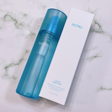 NOT4U クリア ボディミスト/NOT4U/ミスト状化粧水を使ったクチコミ(4枚目)