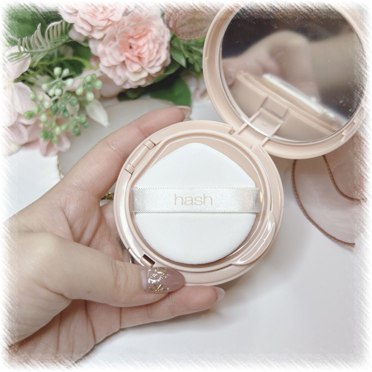 クラウド スキン グロー クッション XX01 ホンデ/HASH/クッションファンデーションを使ったクチコミ（1枚目）