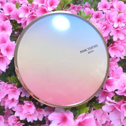 ピンクティーツリーカバーアップグロウクッション/APLIN/クッションファンデーションを使ったクチコミ(3枚目)