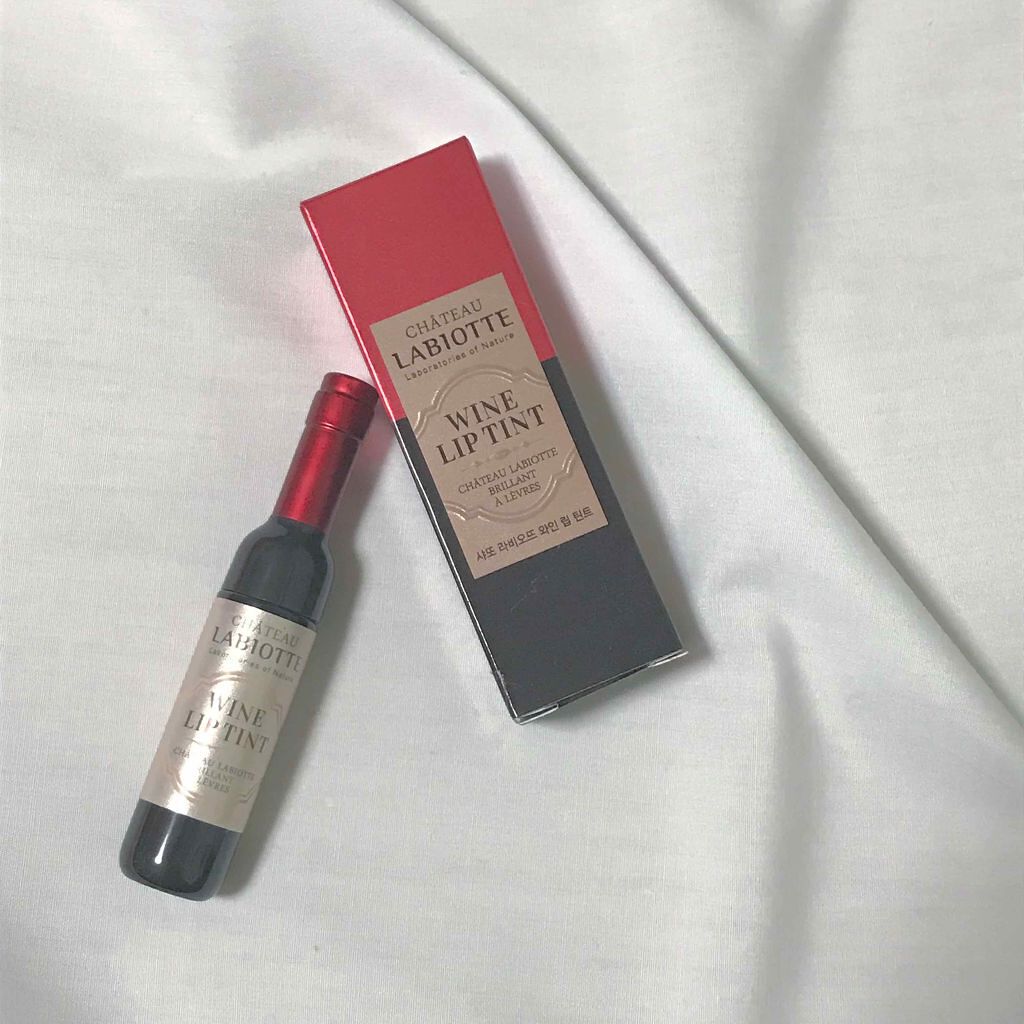 ワインリップティント/LABIOTTE/リップティントを使ったクチコミ（1枚目）