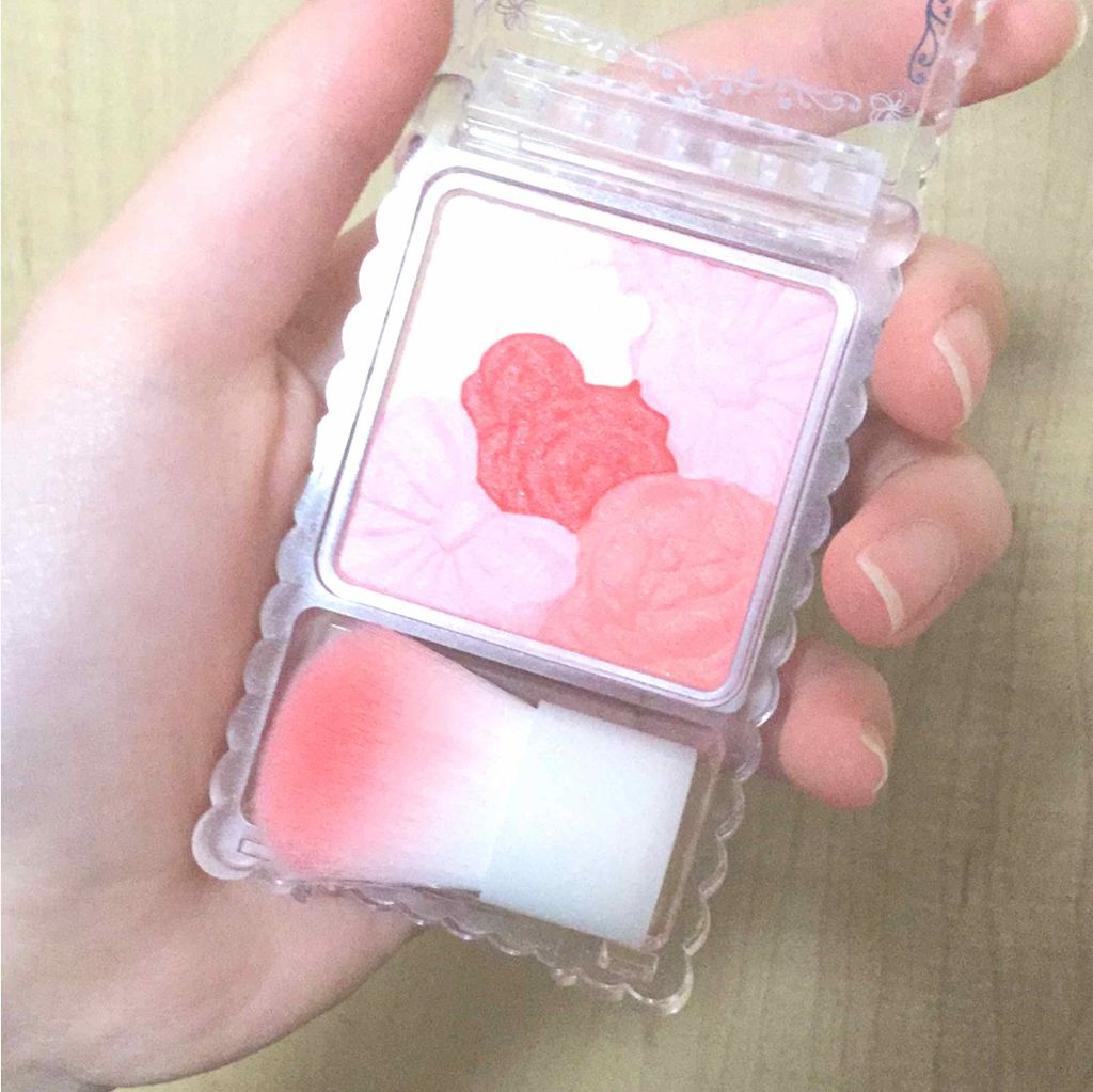 グロウフルールチークス/キャンメイク/パウダーチークを使ったクチコミ(2枚目)