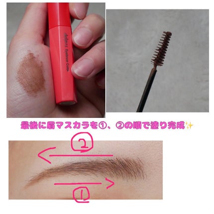 UR GLAM EYEBROW POWDER/U R GLAM/パウダーアイブロウを使ったクチコミ(5枚目)