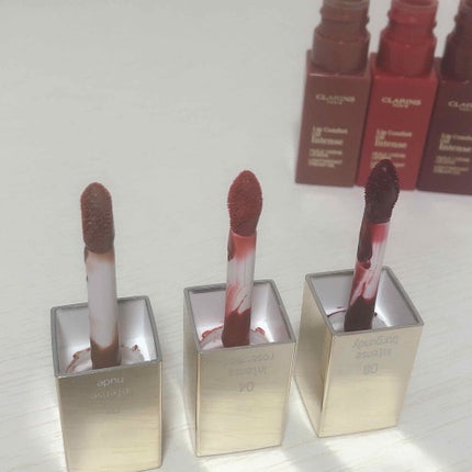 コンフォート リップオイル インテンス/CLARINS/リップグロスを使ったクチコミ(2枚目)