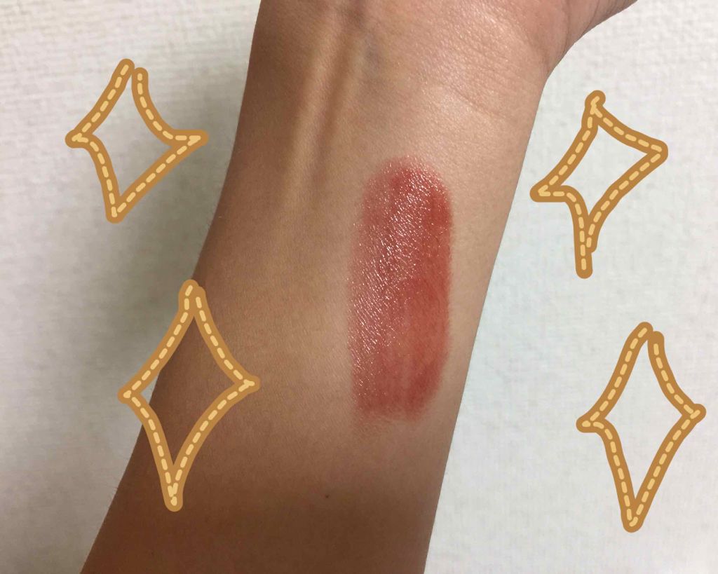 ラスティンググロスリップ/CEZANNE/口紅を使ったクチコミ(2枚目)