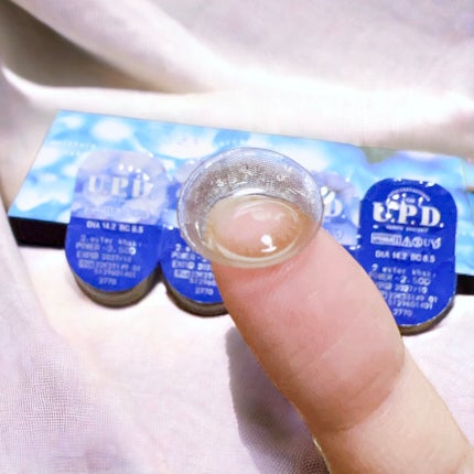 U.P.D. 1day/U.P.D./ワンデー(1DAY)カラコンを使ったクチコミ(3枚目)