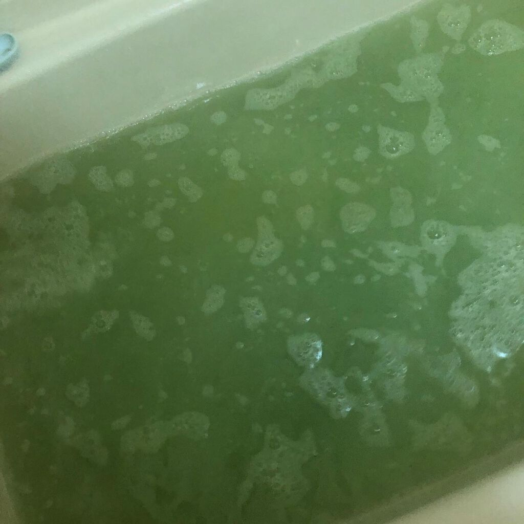ワフードメイド 宇治抹茶の湯/pdc/保湿系入浴剤を使ったクチコミ(3枚目)