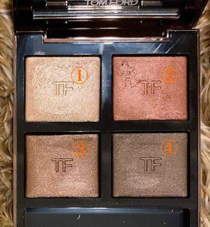 アイ カラー クォード/TOM FORD BEAUTY/アイシャドウパレットを使ったクチコミ(2枚目)