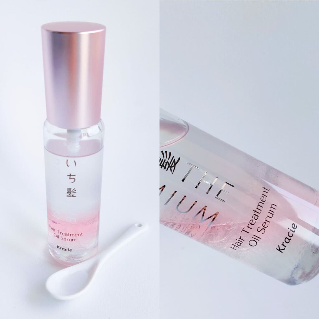 THE PREMIUM 4Xシャインシェイク美容液オイル/いち髪/ヘアオイルを使ったクチコミ(4枚目)