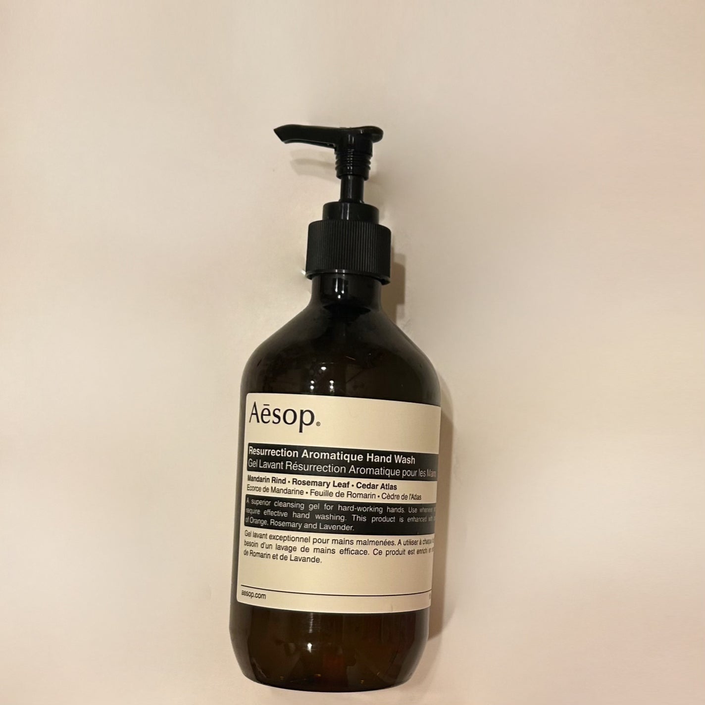 レバレンスハンドウォッシュ/Aesop/ハンドソープを使ったクチコミ(1枚目)