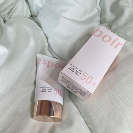 ウォータースプラッシュサンクリーム/espoir/日焼け止め・UVケアを使ったクチコミ(1枚目)