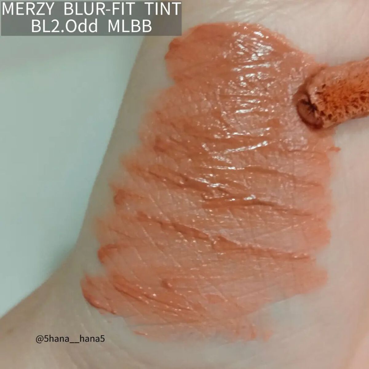 ブラー フィット ティント BT2. オッドMLBB/MERZY/リップティントを使ったクチコミ（3枚目）