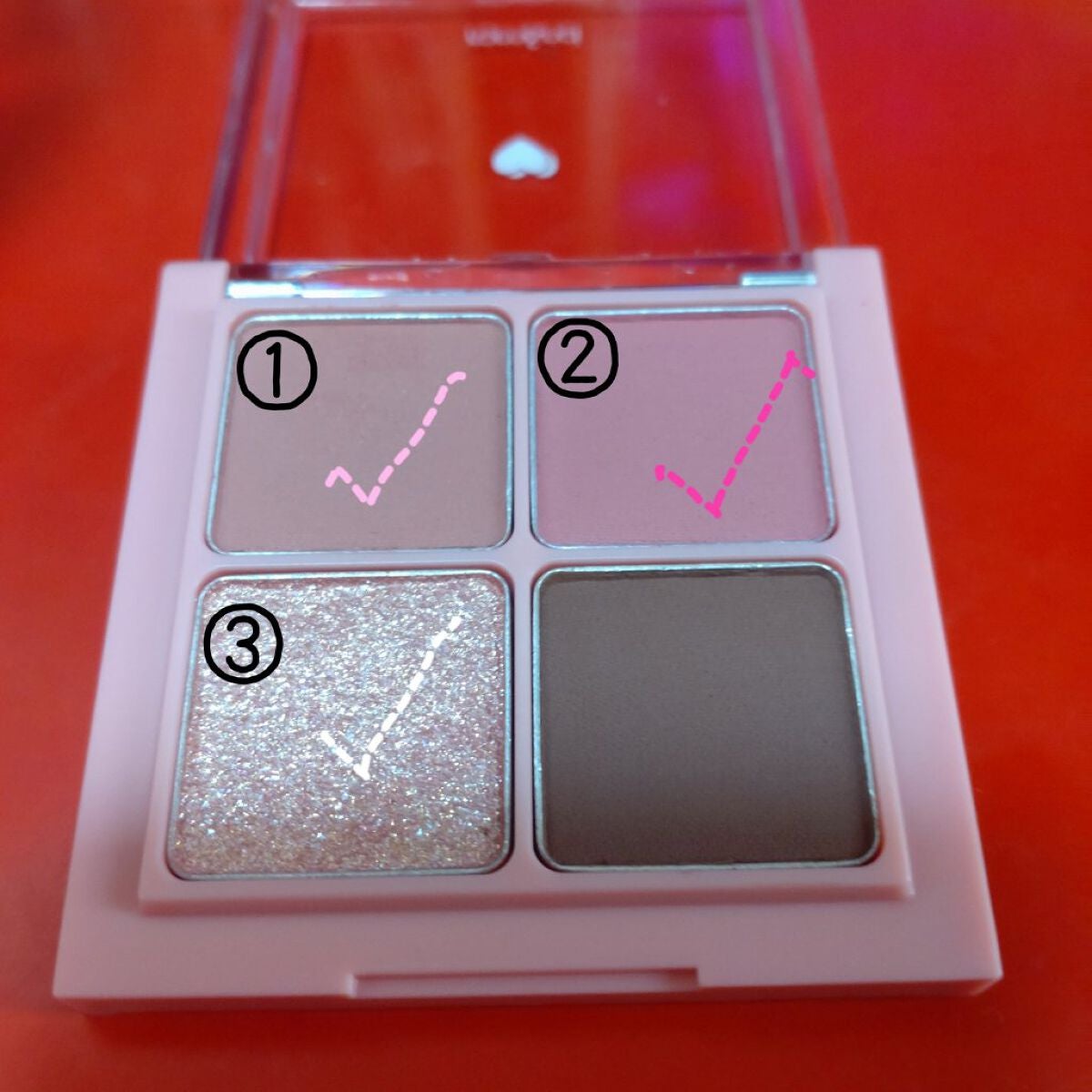 ベターザンアイズ/rom&nd/アイシャドウパレットを使ったクチコミ(2枚目)