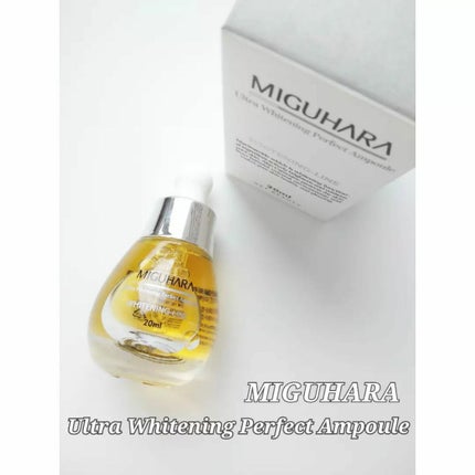 Ultra Whitening Perfect Ampoule/MIGUHARA/美容液を使ったクチコミ(1枚目)