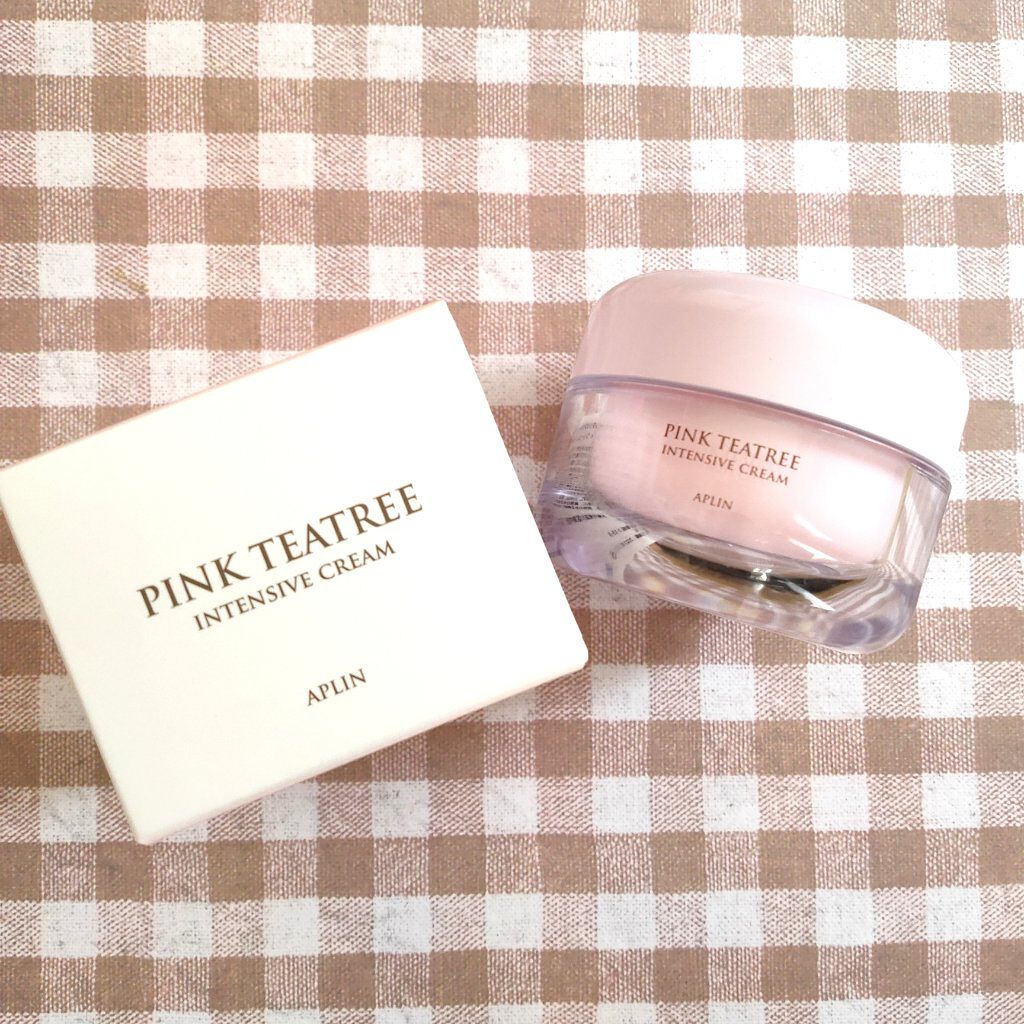 ピンクティーツリークリーム/APLIN/フェイスクリームを使ったクチコミ(1枚目)