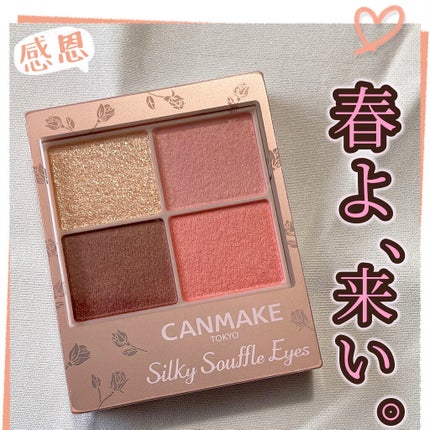 シルキースフレアイズ(マットタイプ)/キャンメイク/アイシャドウパレットを使ったクチコミ(1枚目)