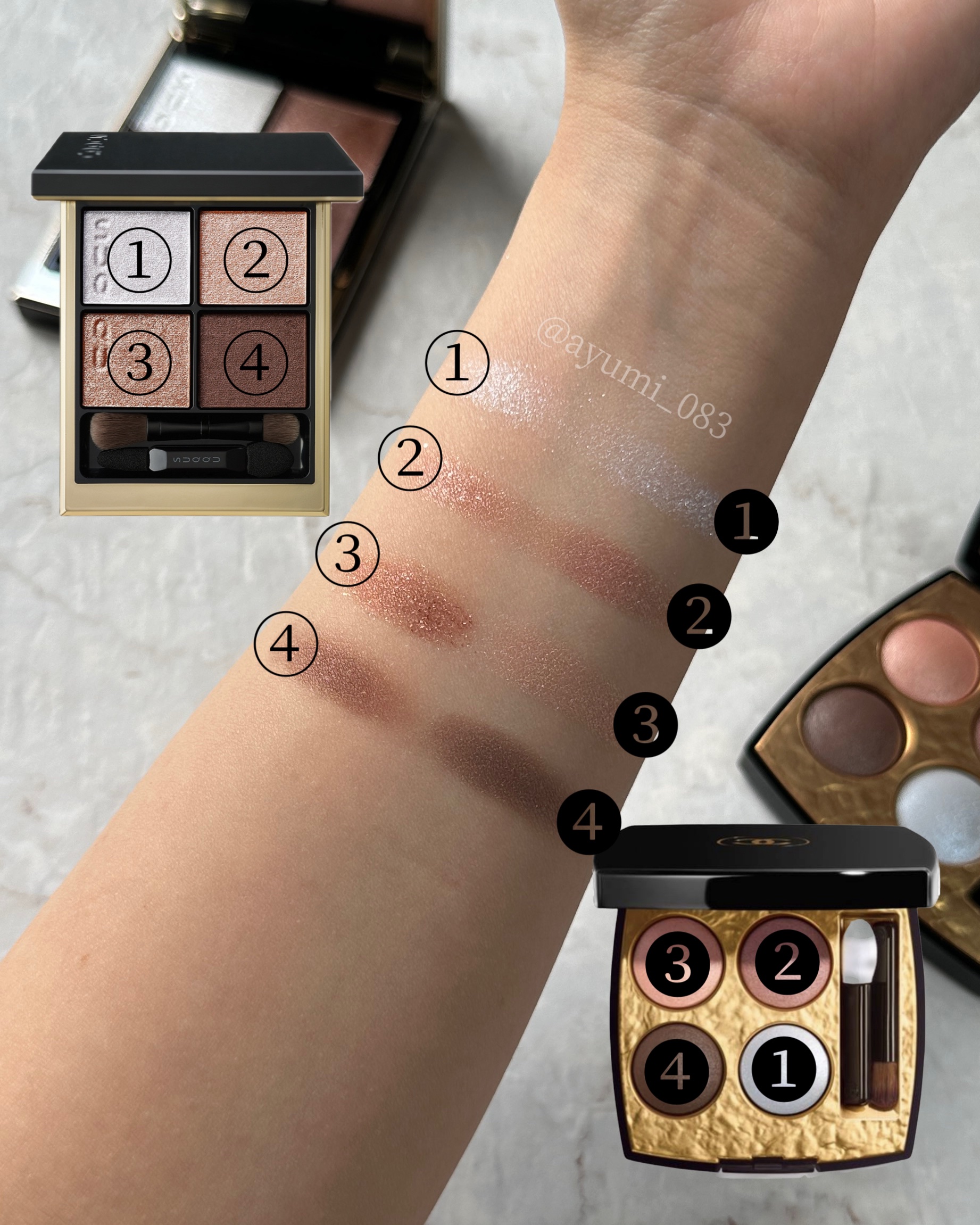 シグニチャー カラー アイズ/SUQQU/アイシャドウパレットを使ったクチコミ（3枚目）