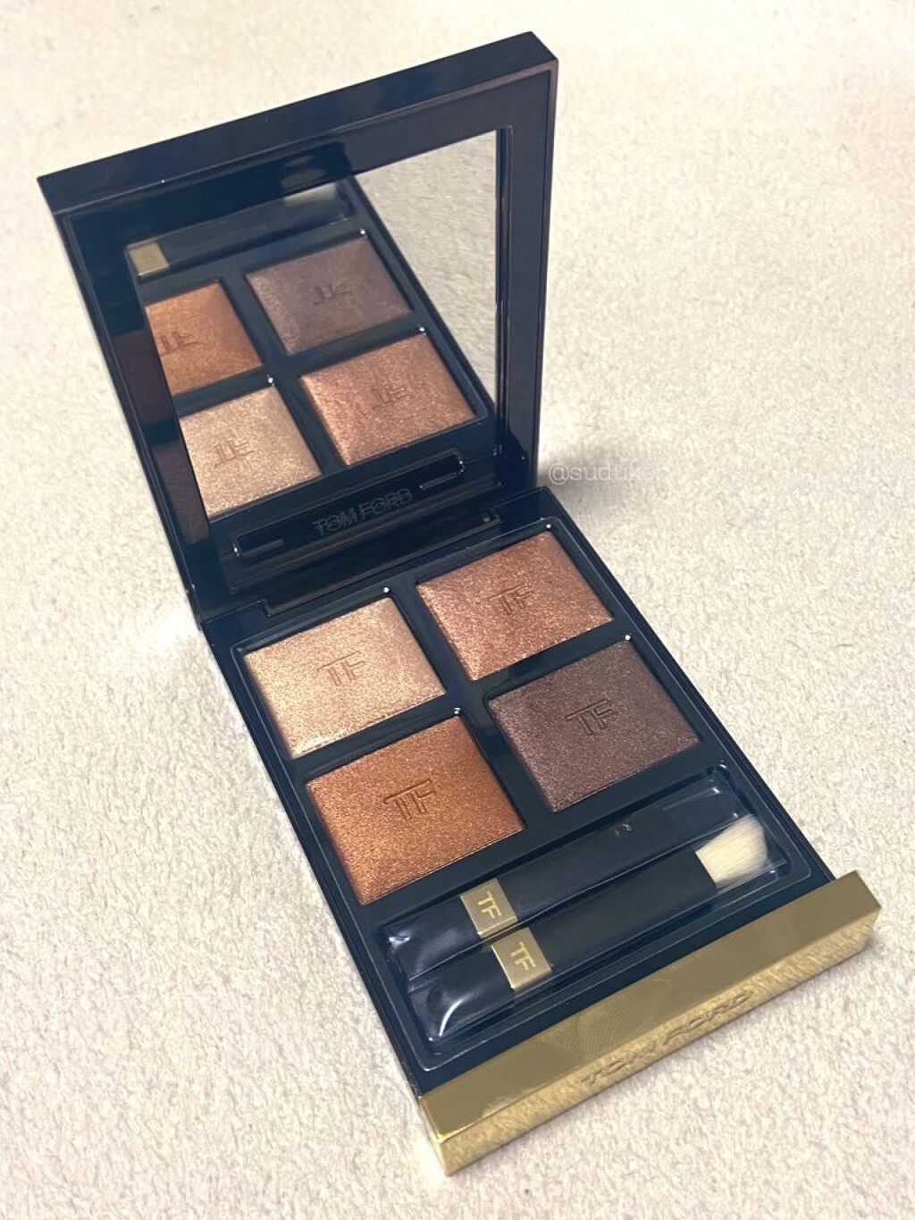 アイ カラー クォード/TOM FORD BEAUTY/アイシャドウパレットを使ったクチコミ（1枚目）