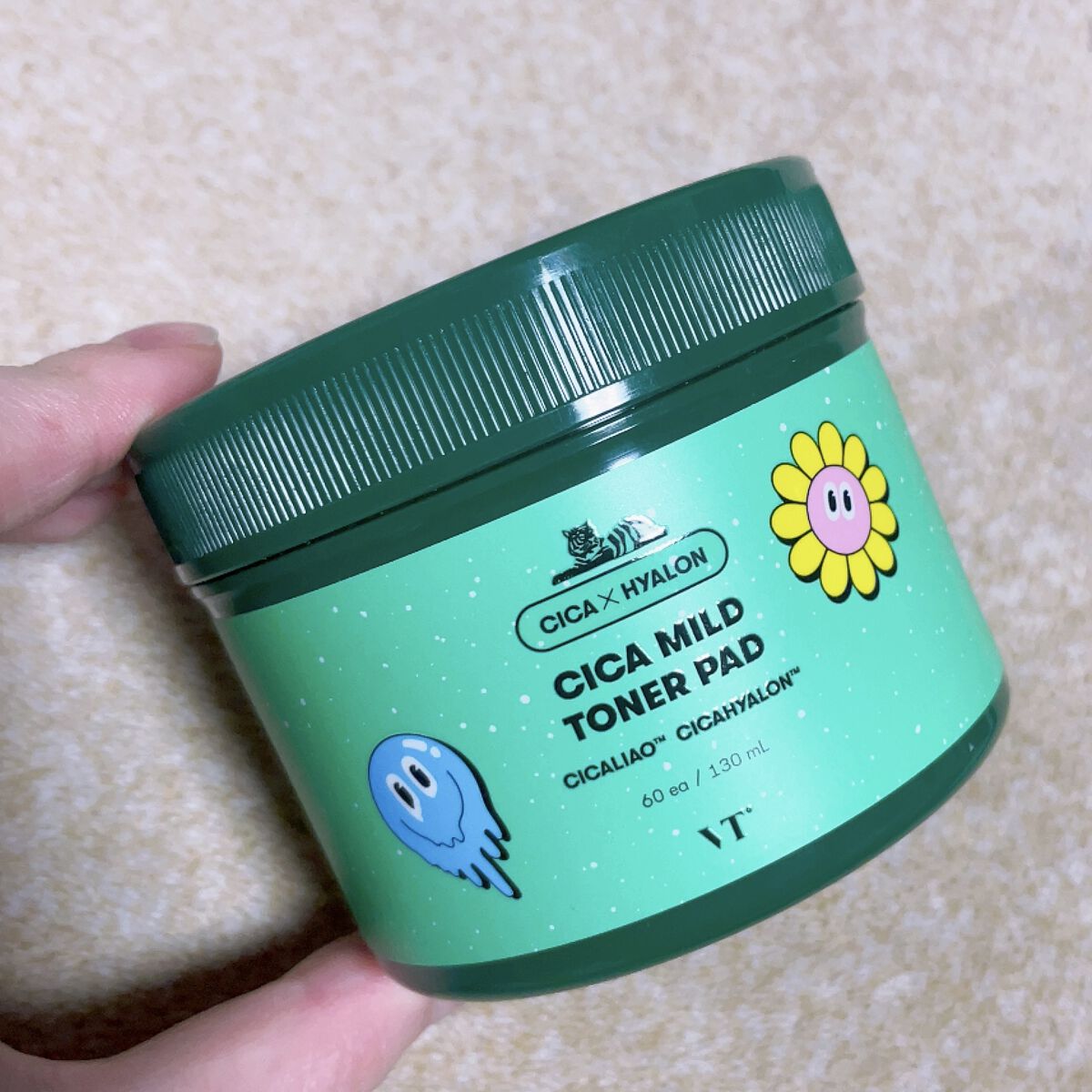 CICA マイルドトナーパッド/VT/トナーパッドを使ったクチコミ（1枚目）