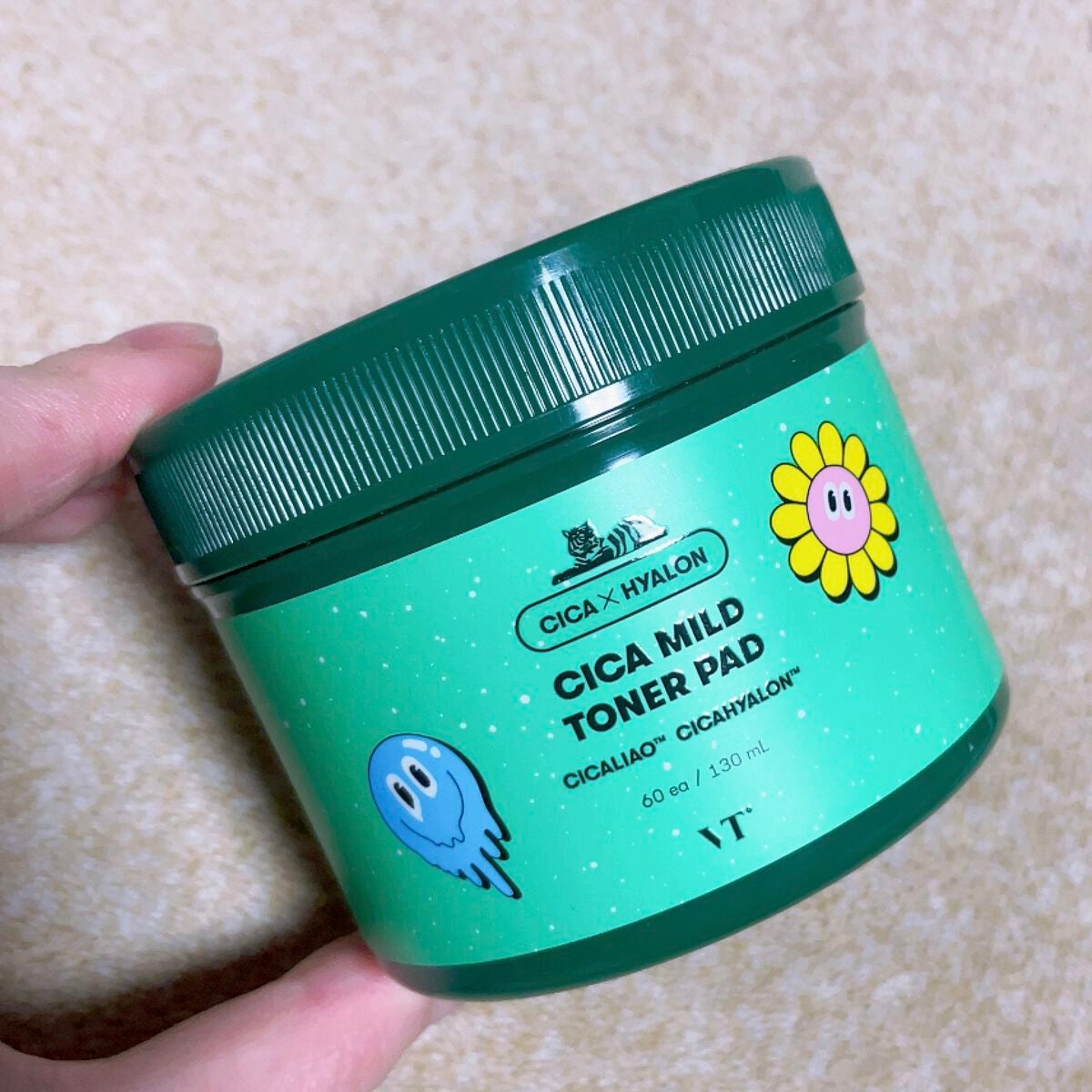 CICA マイルドトナーパッド/VT/トナーパッドを使ったクチコミ(1枚目)