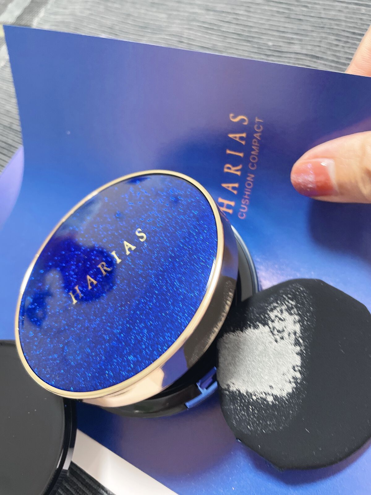 HARIAS 薬用クッションファンデーション/HARIAS/クッションファンデーションを使ったクチコミ(2枚目)