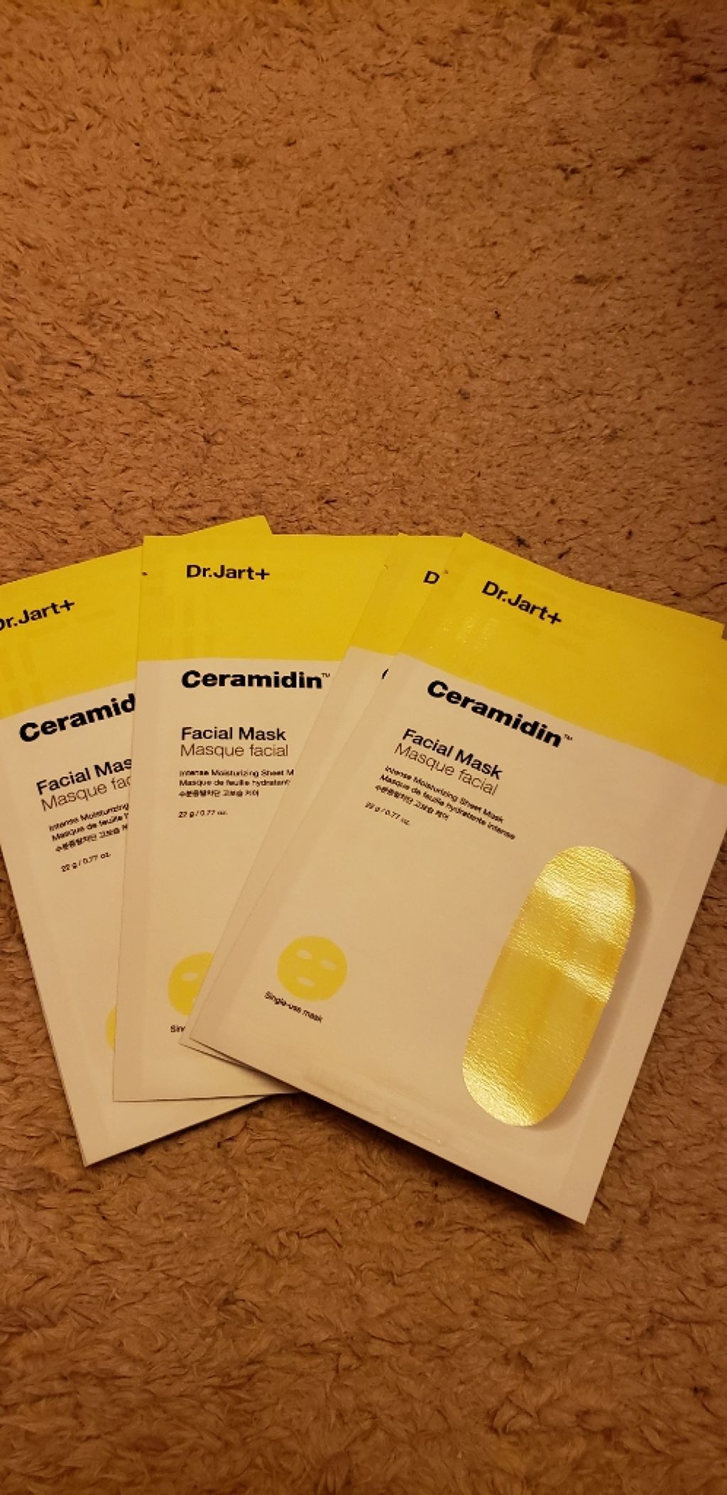 ドクタージャルト セラマイディンフェイシャルマスク/Dr.Jart＋/シートマスク・パックを使ったクチコミ（1枚目）