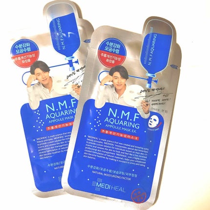 N.M.FアクアアンプルマスクJEX/MEDIHEAL/シートマスク・パックを使ったクチコミ(1枚目)