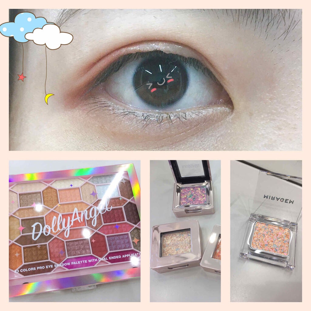 グリッタープリズム シャドウ/MISSHA/グリッターを使ったクチコミ(1枚目)