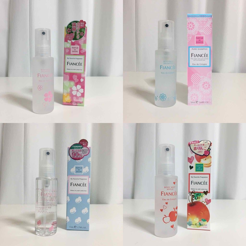 ボディミスト ピュアシャンプーの香り【パッケージリニューアル】/フィアンセ/香水(レディース)を使ったクチコミ(1枚目)