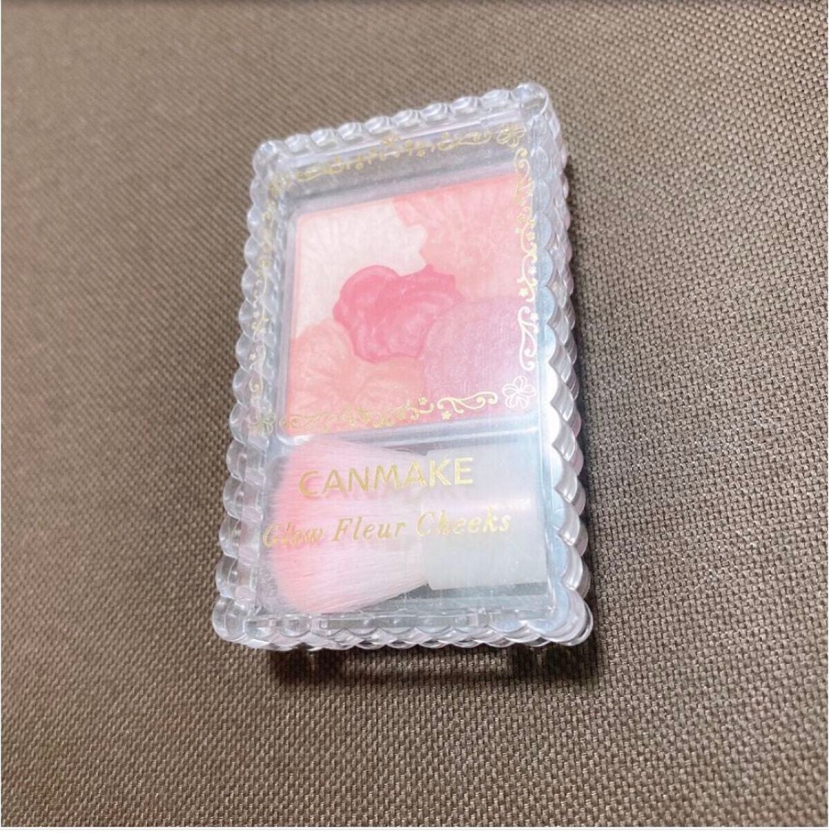 グロウフルールチークス/キャンメイク/パウダーチークを使ったクチコミ(2枚目)