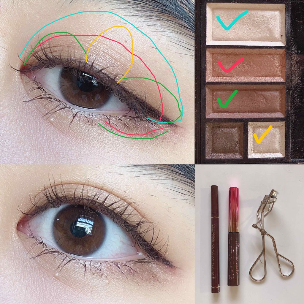 極細 アイライナーR/CEZANNE/リキッドアイライナーを使ったクチコミ（2枚目）