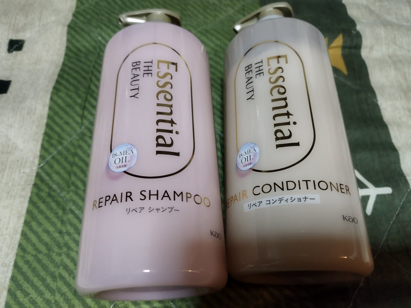 ザビューティ リペアシャンプー・コンディショナー/エッセンシャル/市販シャンプーを使ったクチコミ(1枚目)