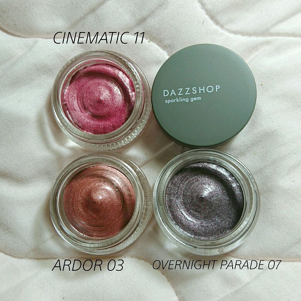 スパークリング ジェム/DAZZSHOP/ジェル・クリームアイシャドウを使ったクチコミ(1枚目)