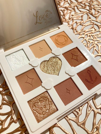 Love Bear 9色 アイシャドウパレット/FlowerKnows/アイシャドウパレットを使ったクチコミ(4枚目)