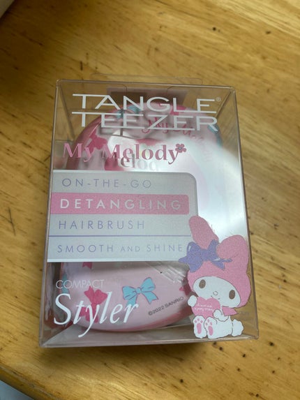 コンパクトスタイラー マイメロディ/リボン&マーガレット/TANGLE TEEZER/ヘアブラシの画像