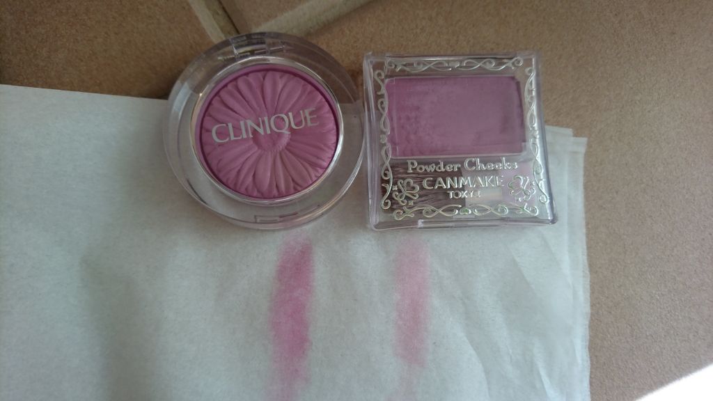 【旧品】パウダーチークス/キャンメイク/パウダーチークを使ったクチコミ（1枚目）