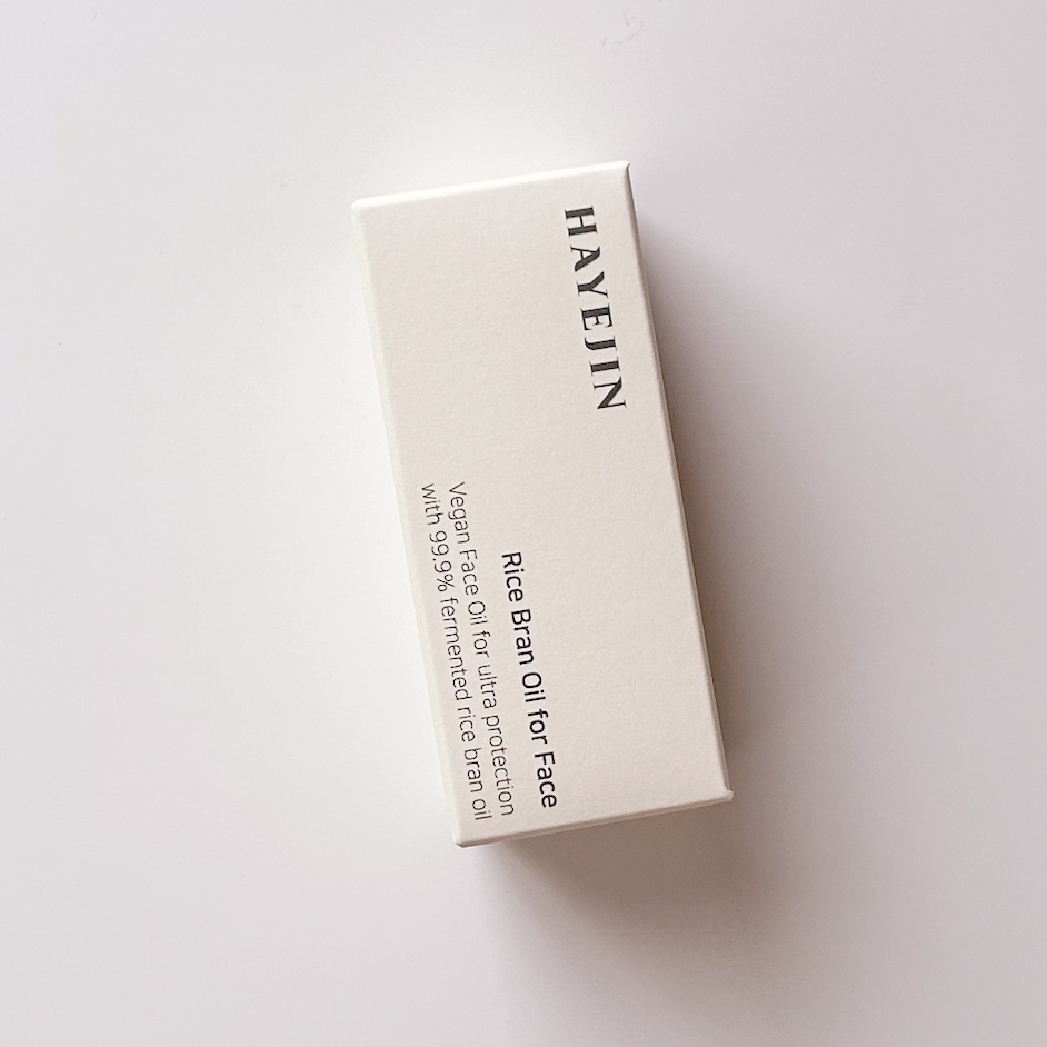 RICE BRAN OIL for face/HAYEJIN/フェイスオイルを使ったクチコミ（2枚目）