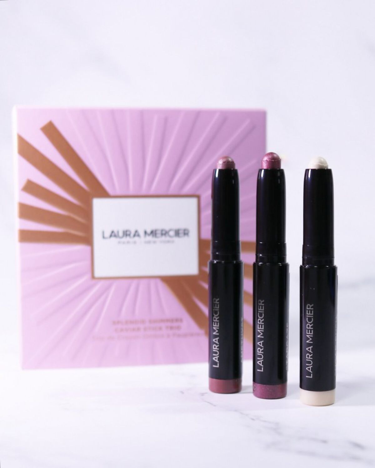 ローラ メルシエ スプレンディド シマーズ キャビアスティック トリオ のクチコミ「ローラメルシエ⁡
⁡スプレンディド シマーズ ⁡
⁡キャビアスティック トリオ⁡⁡
⁡1g×3.....」（1枚目）