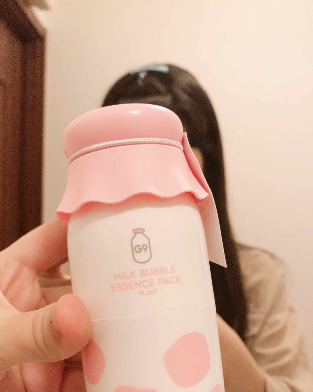MILK BUBBLE ESSENCE PACK #STRAWBERRY/G9SKIN/美容液を使ったクチコミ(1枚目)