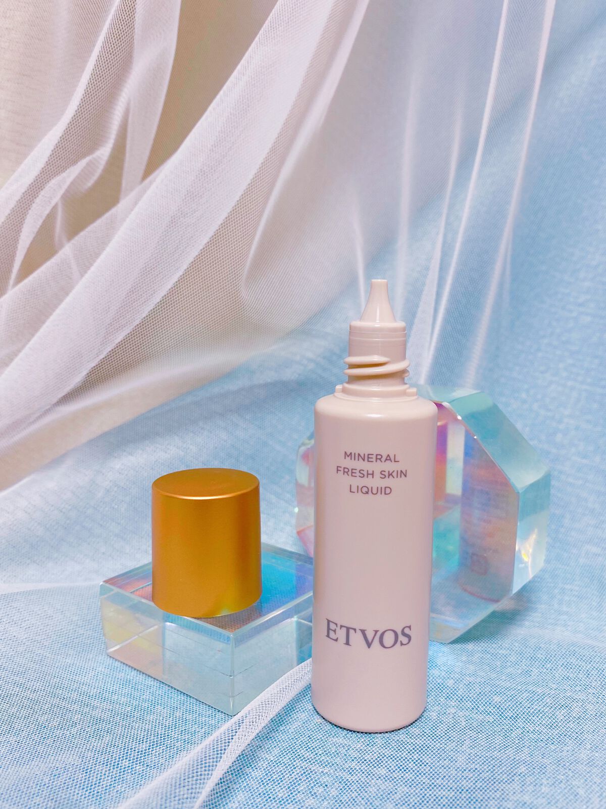 ミネラルフレッシュスキンリキッド/エトヴォス/リキッドファンデーションを使ったクチコミ(2枚目)