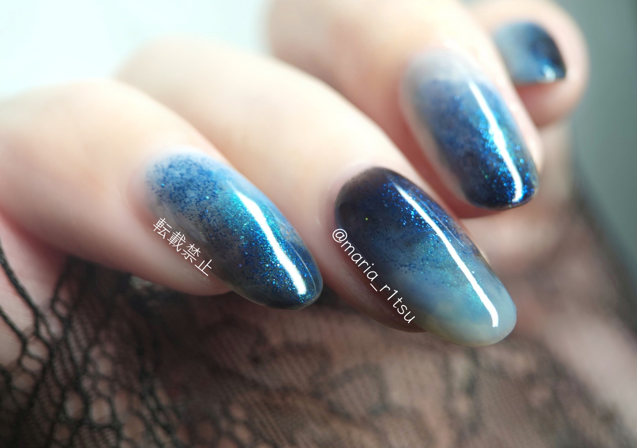 gem stone nail polish/KINARIYA/マニキュアを使ったクチコミ（2枚目）