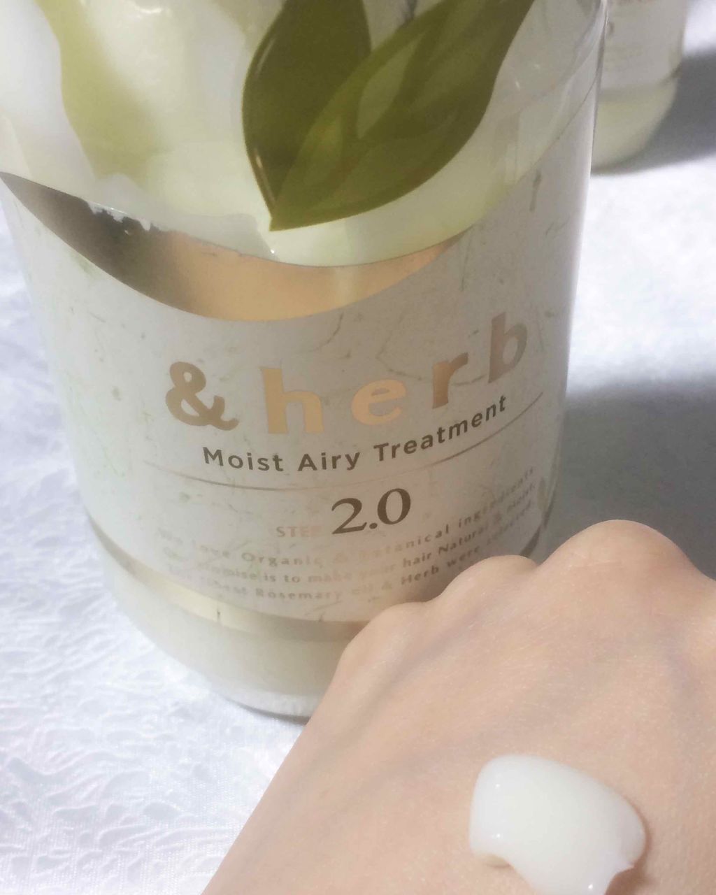 モイストエアリーシャンプー1.0/&herb/市販シャンプーを使ったクチコミ(3枚目)