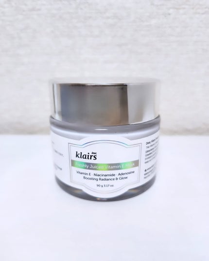 フレッシュリージュースドビタミンEマスク(90g)/Klairs/フェイスクリームを使ったクチコミ(2枚目)